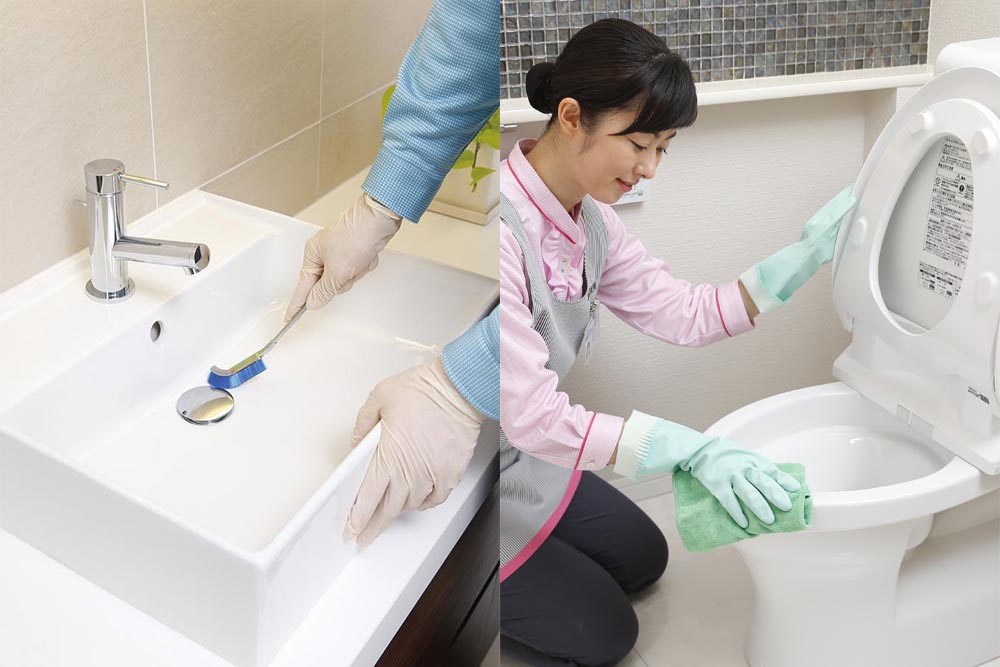 洗面所・トイレクリーニング